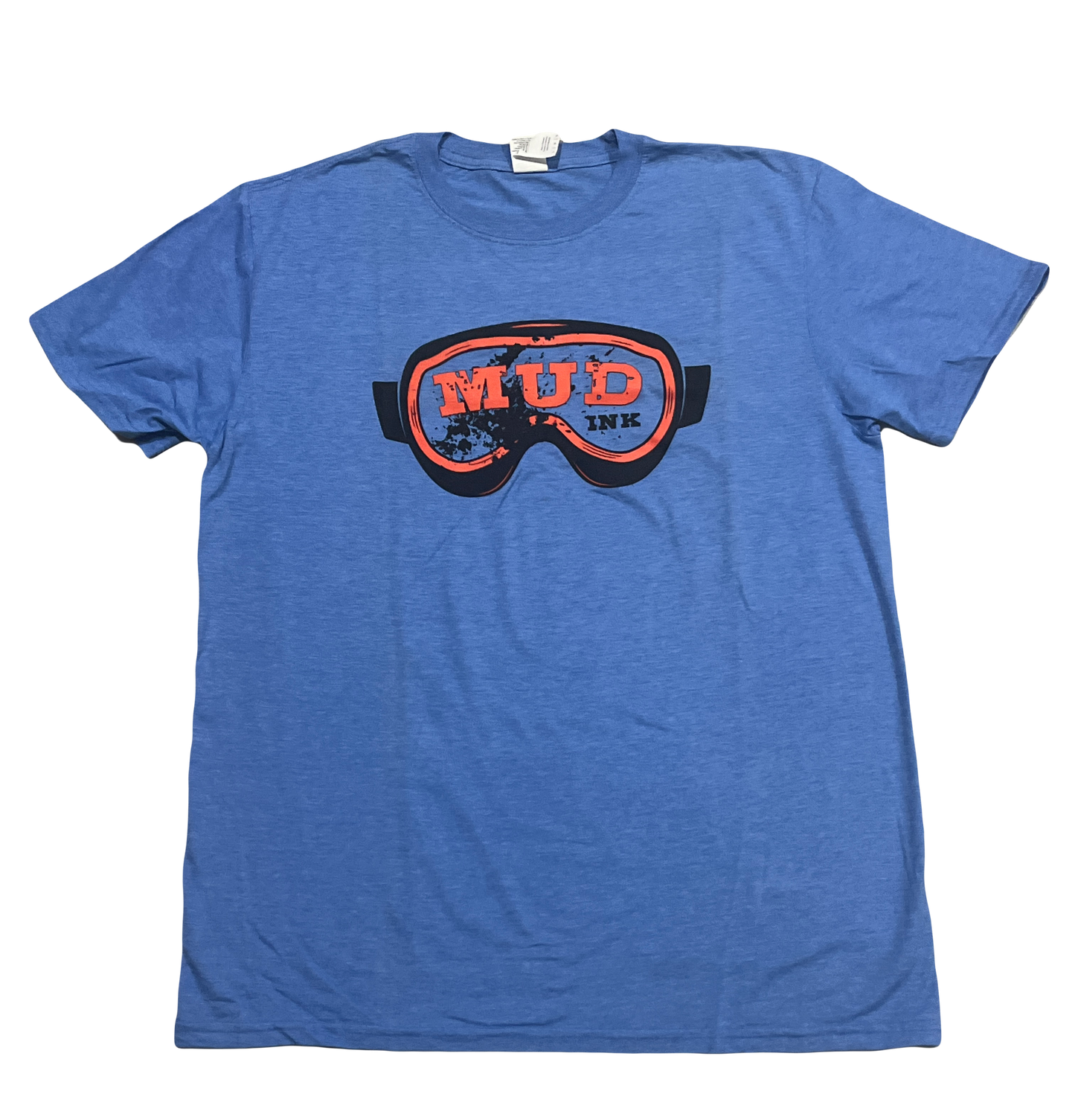 Mud Ink Goggles Series Blue Shortsleeve T-Shirt