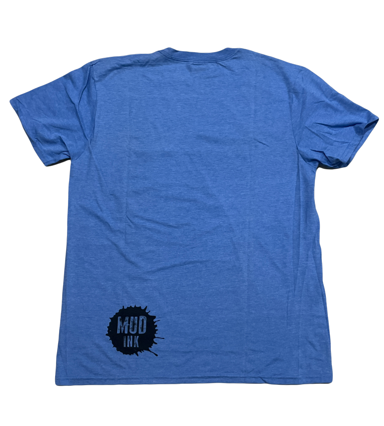 Mud Ink Goggles Series Blue Shortsleeve T-Shirt