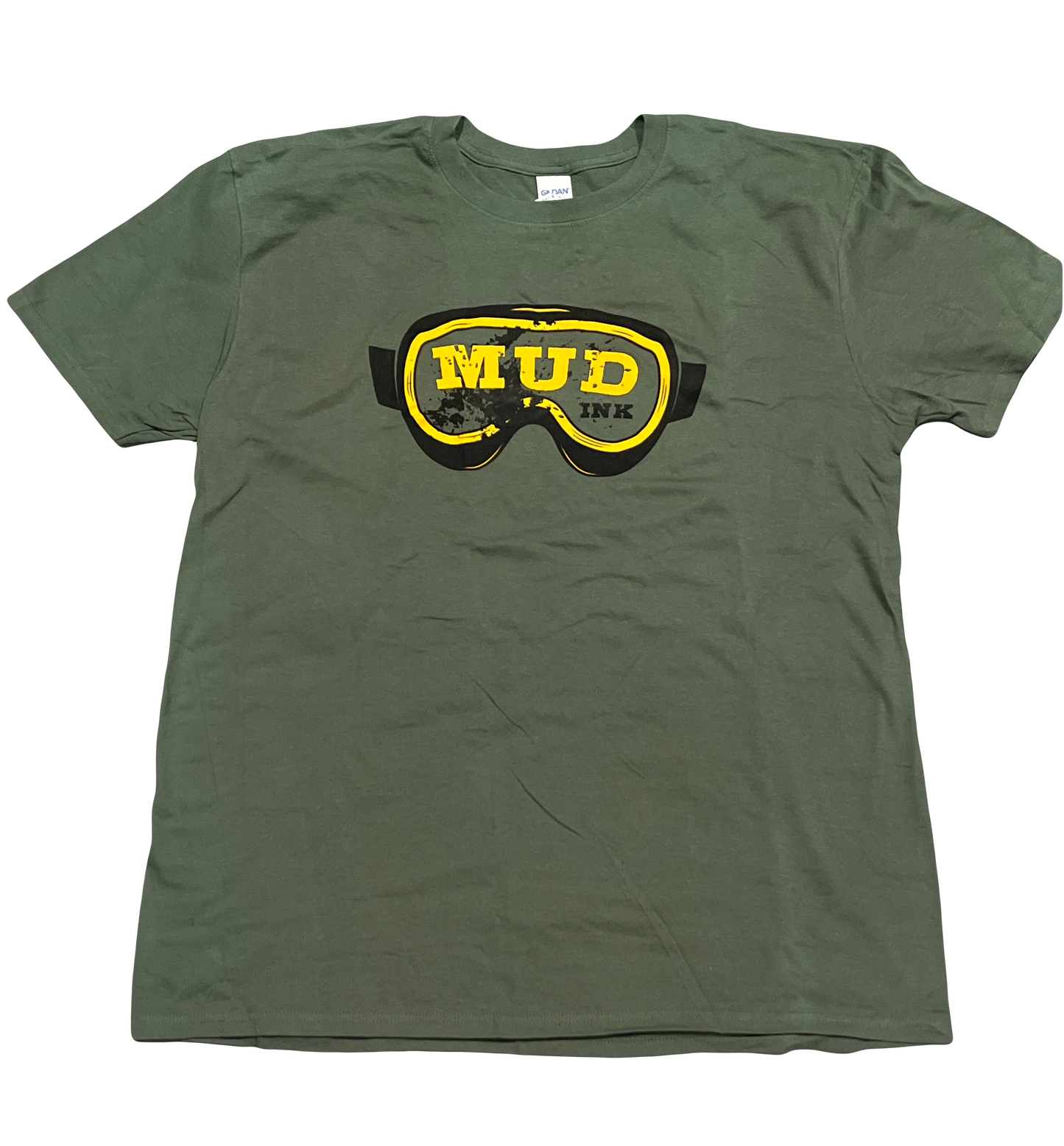 Mud Ink Goggles Series Green Shortsleeve T-Shirt