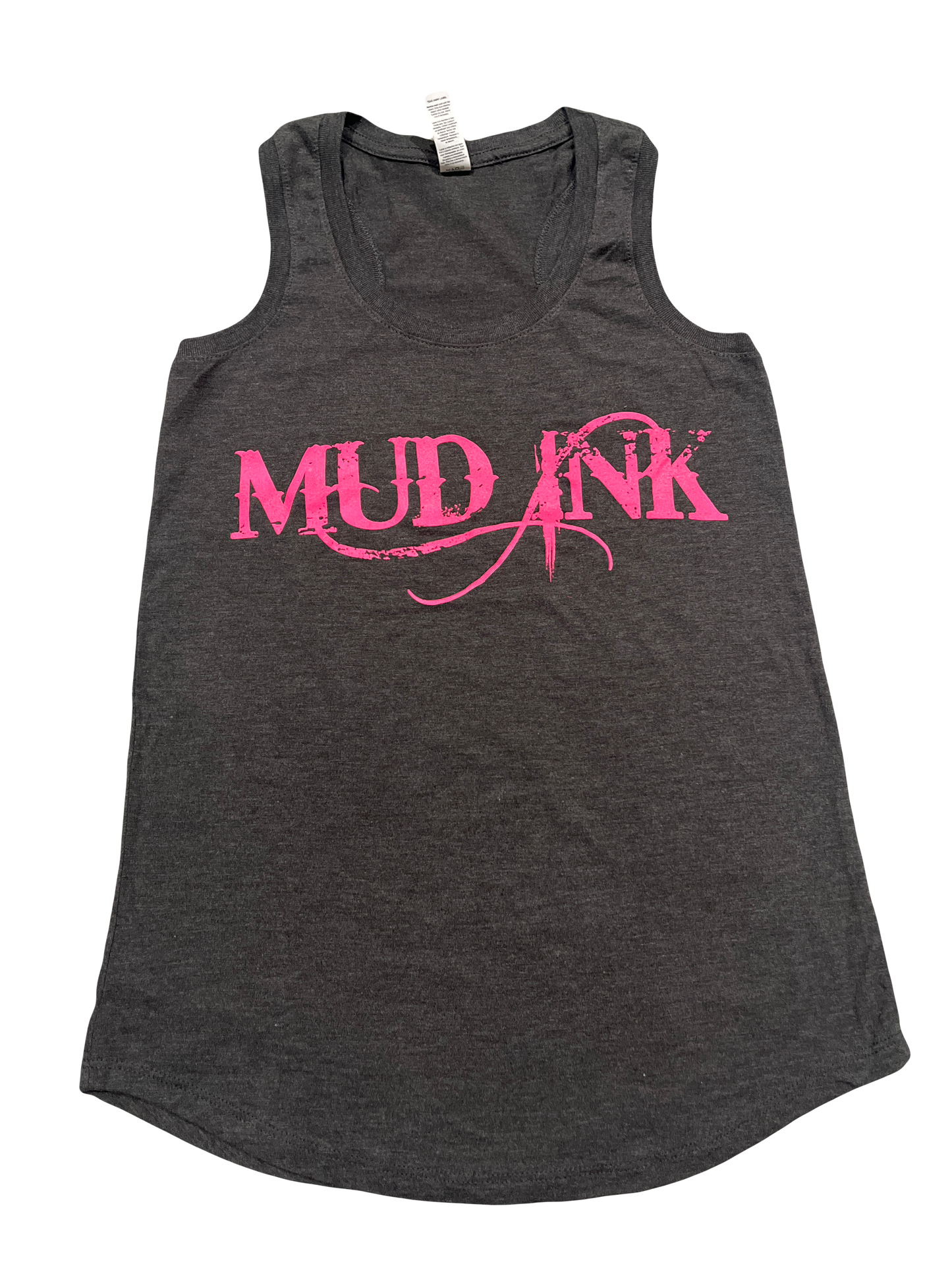 Mud Ink Logo Series  Pink Sleeveless T-Shirt