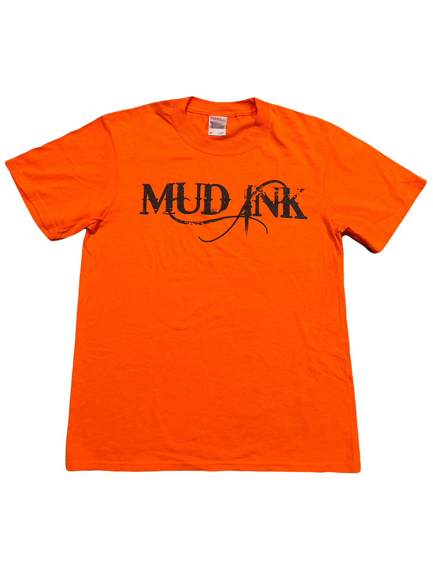 Mud Ink Logo Series Orange Shortsleeve T-Shirt