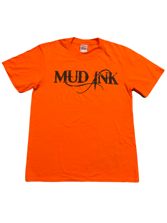 Mud Ink Logo Series Orange Shortsleeve T-Shirt